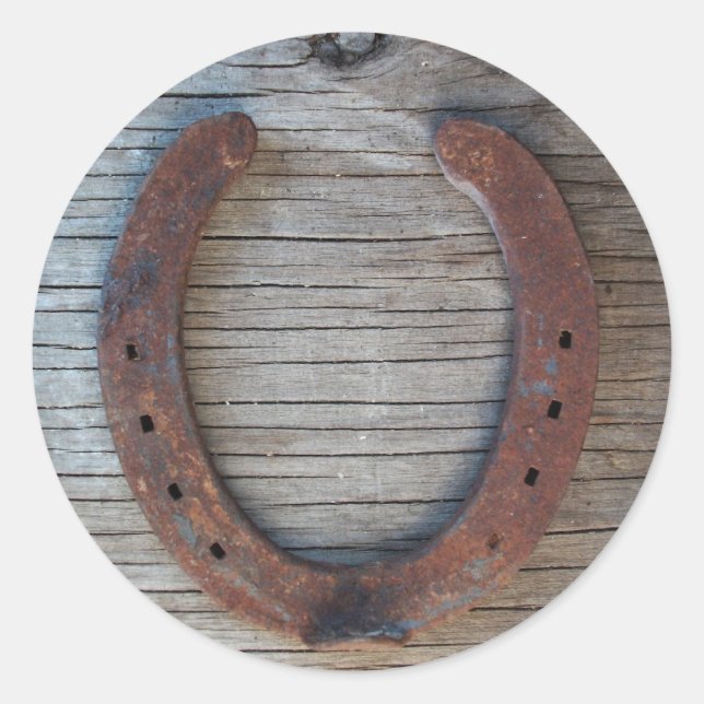 Lucky Horseshoe Stickers (Front)