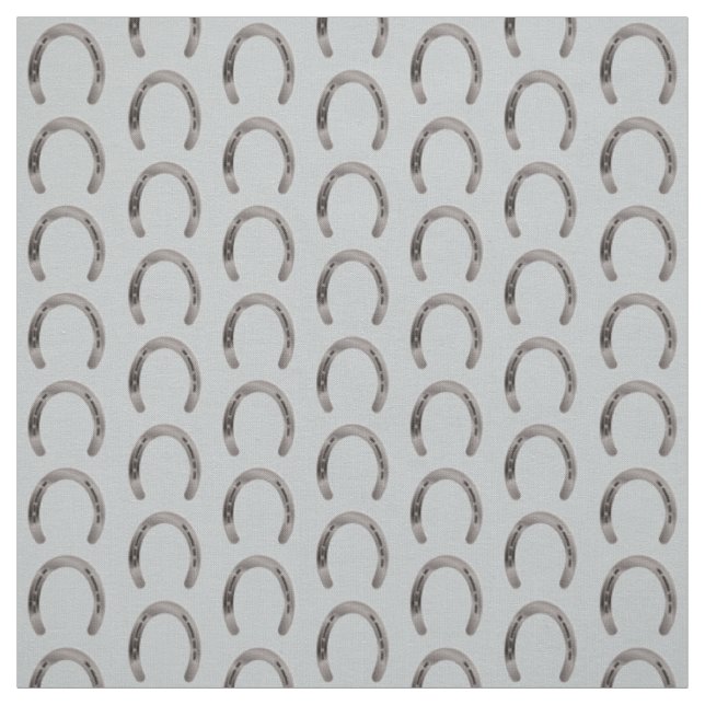 Lucky Horseshoes Fabric (Swatch)