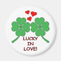 Lucky In Love Hearts Clover