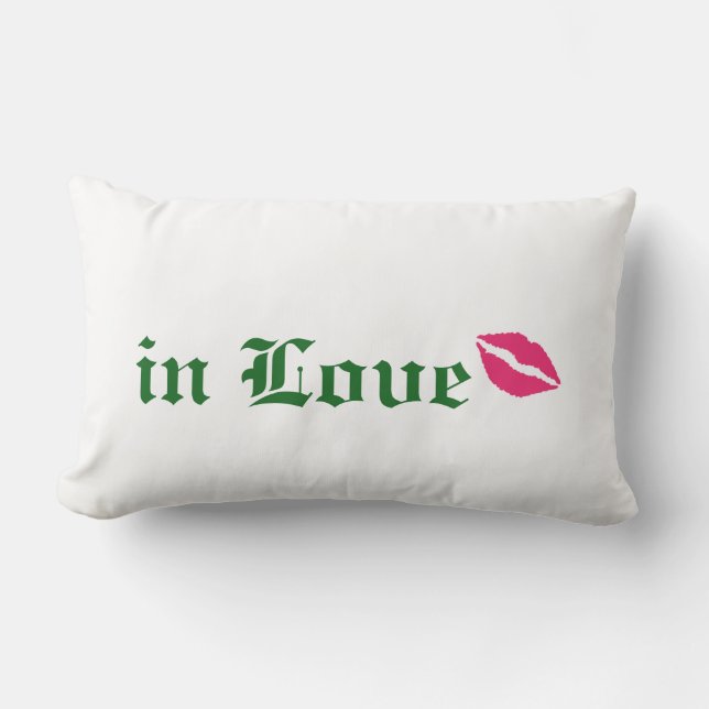 Lucky in Love Irish Pillow 2 (Front)