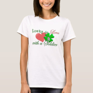 Lucky in Love Soldier T-Shirt