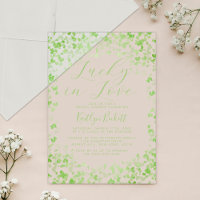 Lucky In Love St. Patrick's Day Bridal Shower