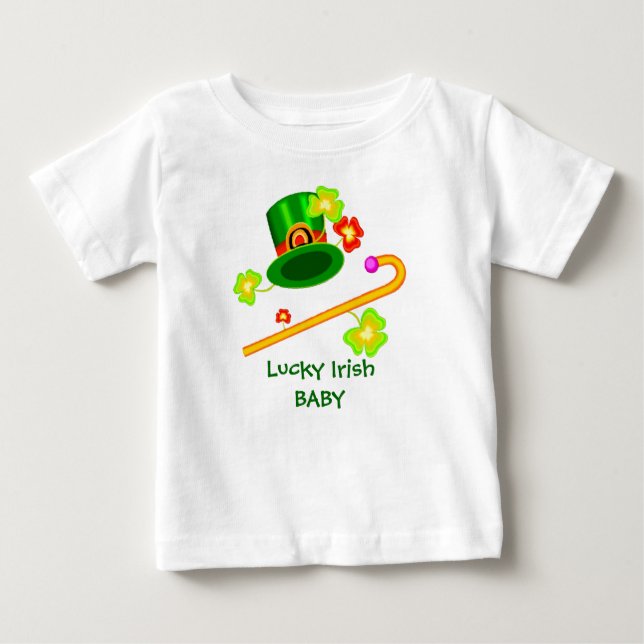 Lucky Irish Baby T-Shirt (Front)