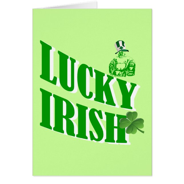 Lucky Irish Buddha (Front)