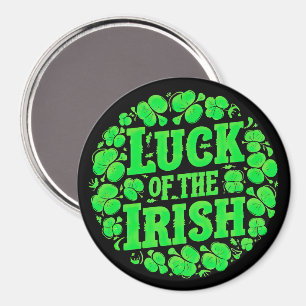 Lucky Irish Clovers Magnet