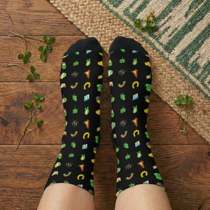 Lucky Irish Elements Athletic Crew Socks