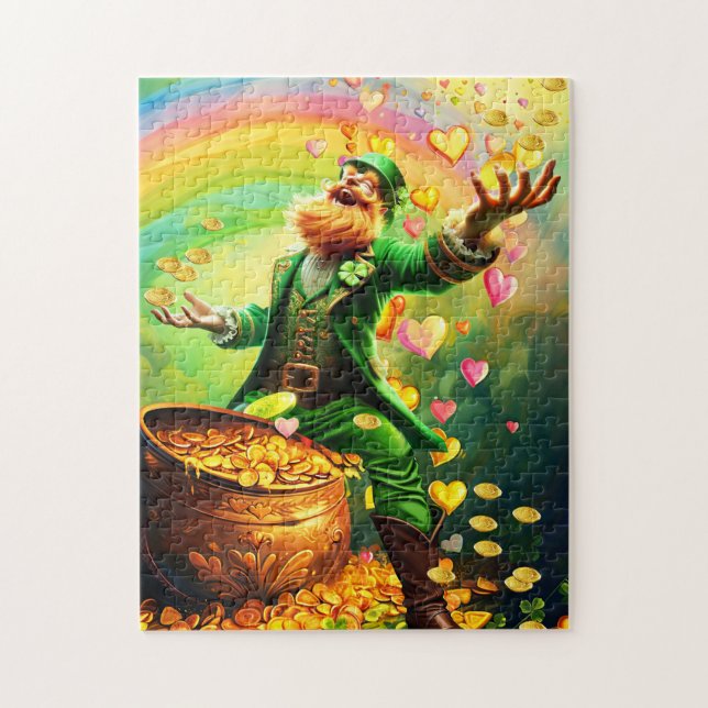 LUCKY IRISH JIGSAW PUZZLE (Vertical)