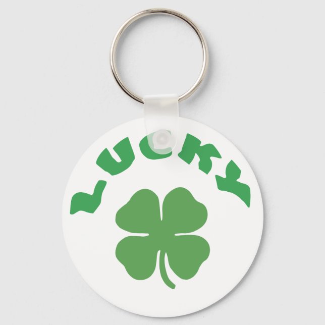 Lucky Irish Key Ring (Front)