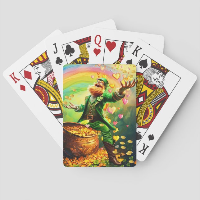 LUCKY IRISH PLAYING CARDS (Back)