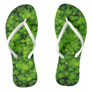Lucky Irish Shamrocks Jandals