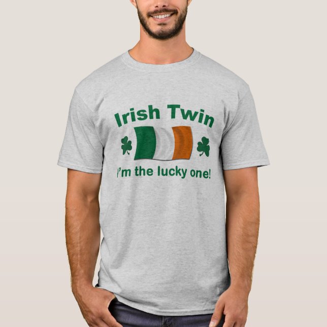Lucky Irish Twin T-Shirt (Front)