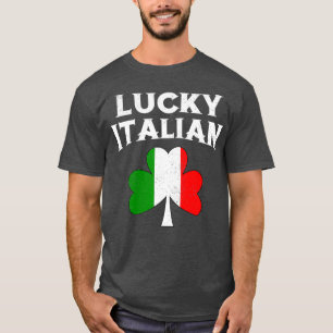 Lucky Italian St Patricks Day Irish Italy T-Shirt