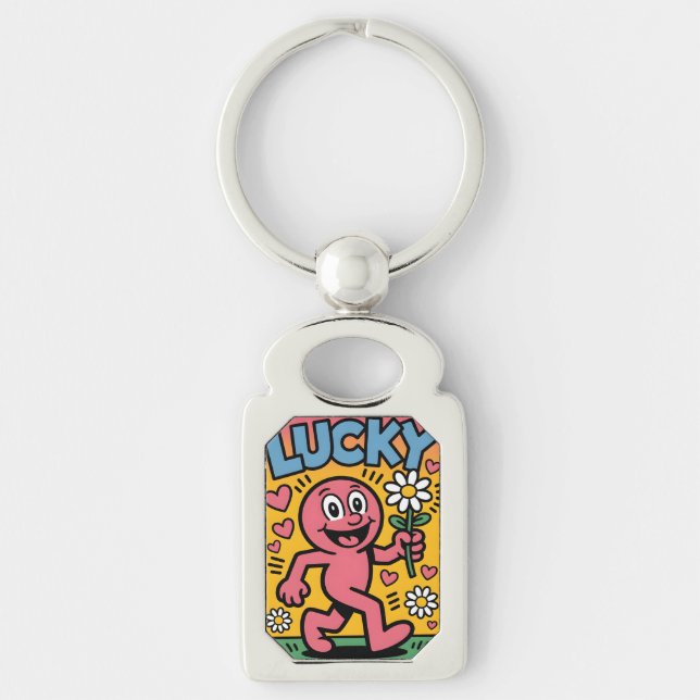 Lucky. Key Ring (Front)