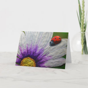 Lucky Lady Greeting Card by Artist Alison Galvan