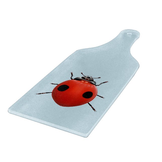 Lucky Ladybug Cutting Board (Corner)