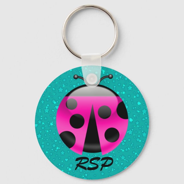 Lucky Ladybug Keychain - SRF (Front)