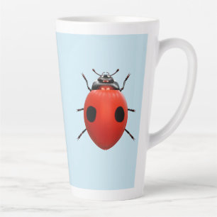 Lucky Ladybug Latte Mug