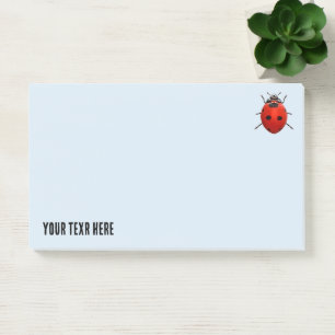 Lucky Ladybug Post-it Notes
