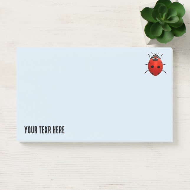 Lucky Ladybug Post-it Notes (Office)