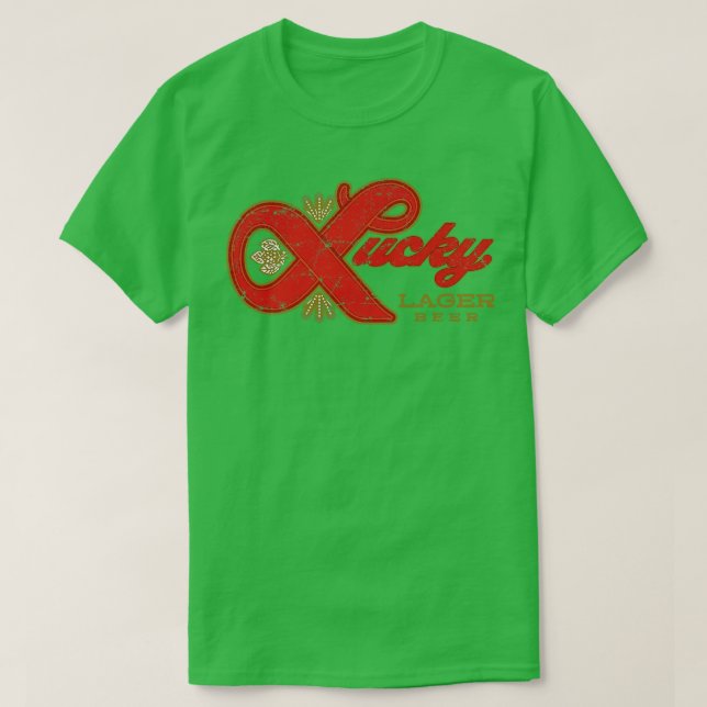 Lucky Lager T-Shirt (Design Front)