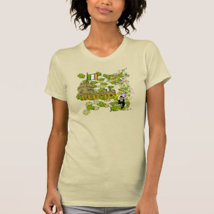 Lucky Leprechaun and His Irish Castle T-Shirt