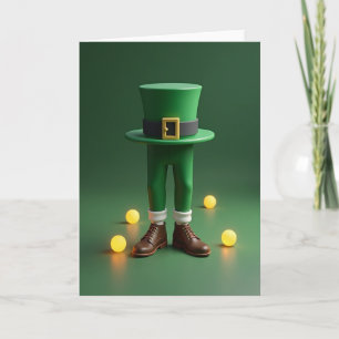 Lucky Leprechaun Art Card