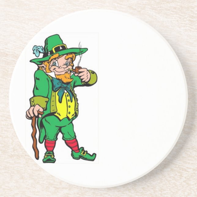 Lucky Leprechaun Coaster (Front)