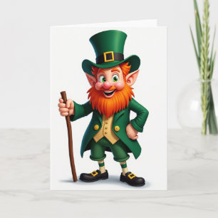 Lucky Leprechaun Fun Day Card