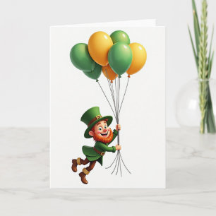 Lucky Leprechaun Fun Time Card