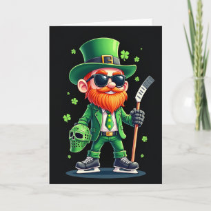 Lucky Leprechaun Hockey Star Card