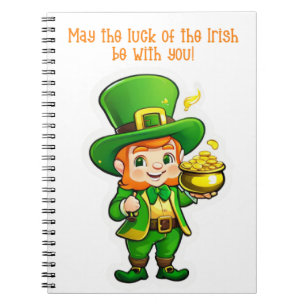 Lucky Leprechaun’s Treasure  Notebook