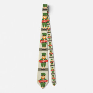lucky leprechaun tie