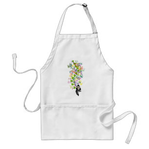 Lucky Leprechaun With Shamrocks Standard Apron
