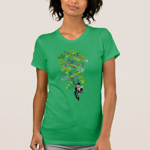 Lucky Leprechaun With Shamrocks T-Shirt