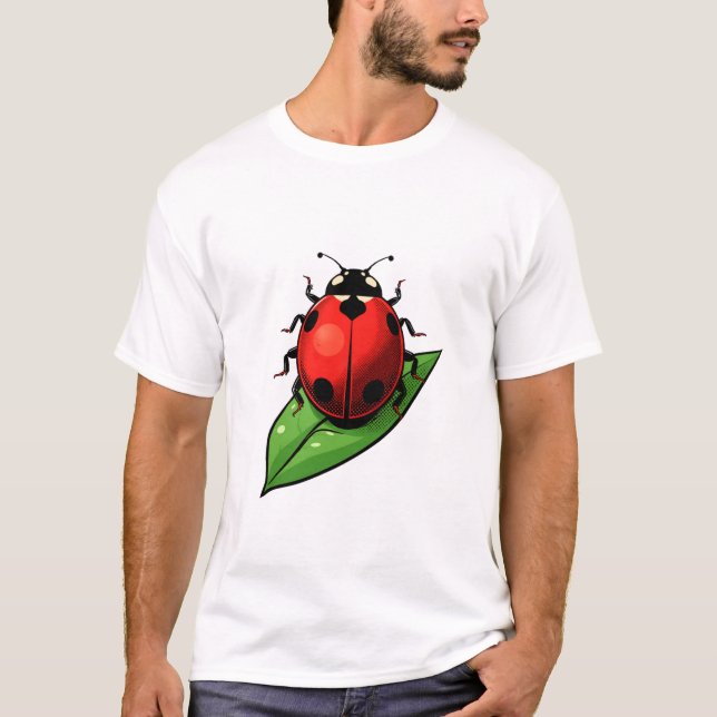 Lucky Little Beetle T-Shirt (Front)