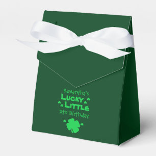 Lucky Little Birthday Favour Box