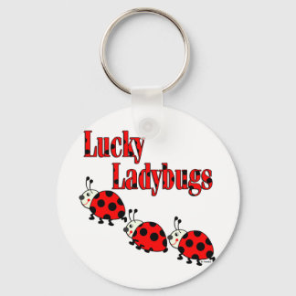 Lucky Little Ladybugs Key Ring