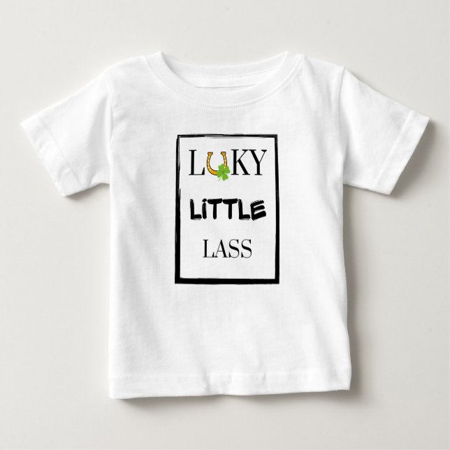 Lucky Little Lass Tshirt (Front)