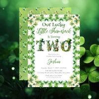 Lucky Little Shamrock Irish 2nd Birthday Party