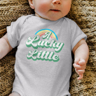 Lucky Little St. Patrick's Baby Day Baby Bodysuit