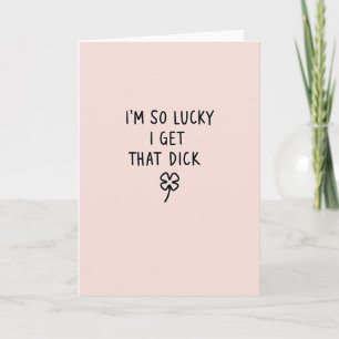 Lucky Love Appreciation Card