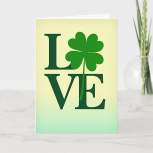 Lucky Love Emerald Card