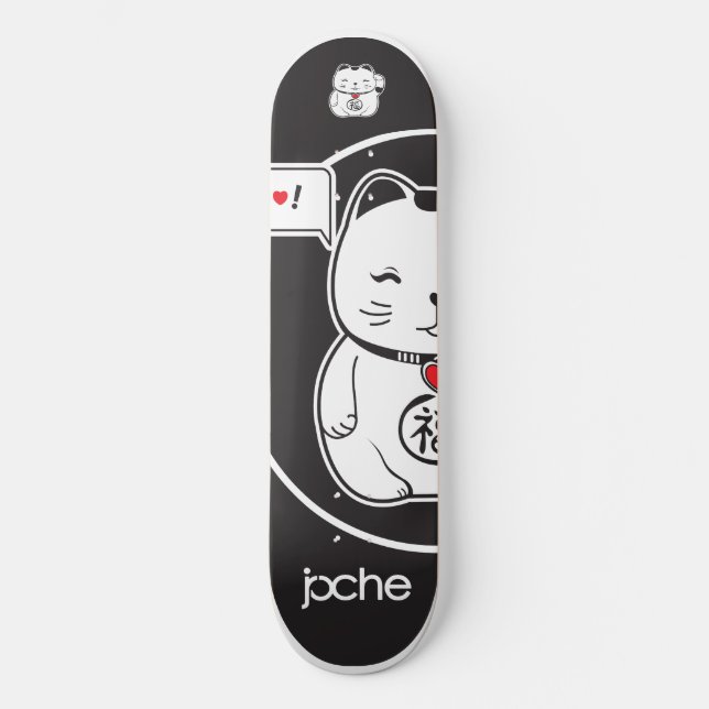 LUCKY LOVE SKATEBOARD (Front)