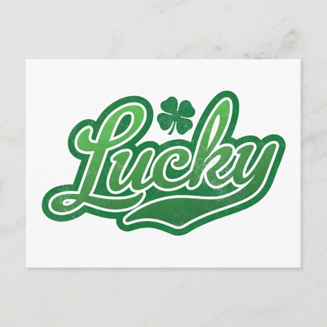 Lucky Lucky Postcard (Front)