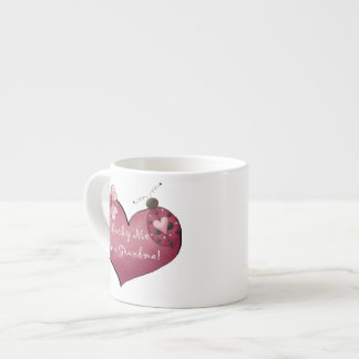 Lucky Me I'm a Grandma Gifts Espresso Cup
