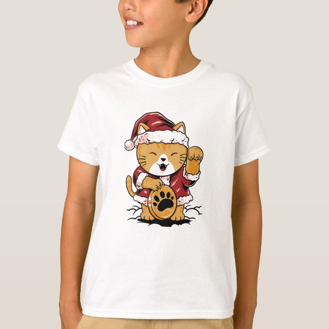 Lucky Meow T-Shirt (Front)