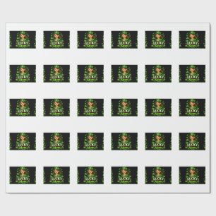 Lucky Mom – St. Patrick’s Day Clover Design Wrapping Paper