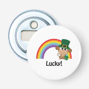 Lucky Monkey Leprechaun Bottle Opener
