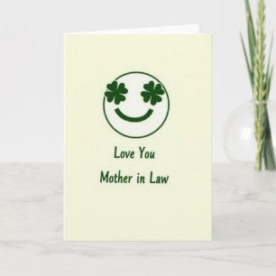 Lucky Mother In Law Love You Card