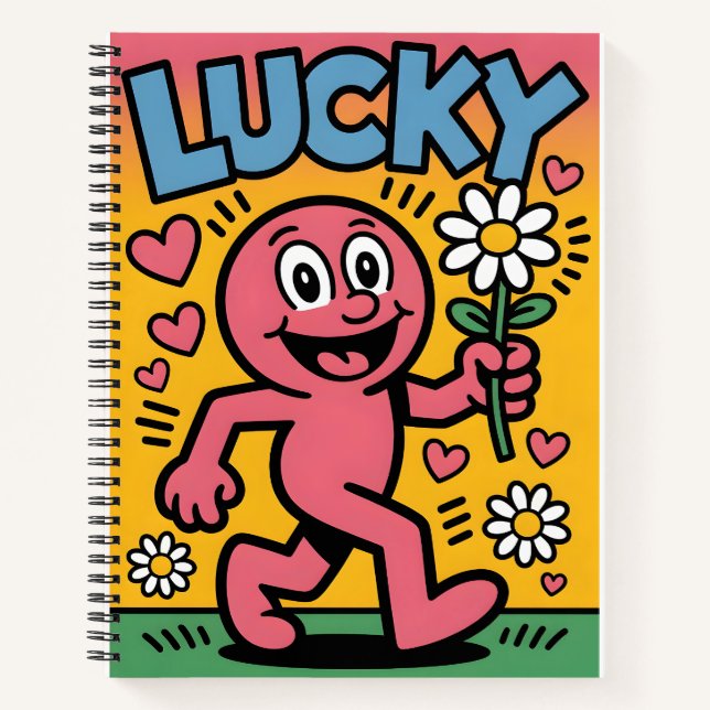 Lucky. Notebook (Front)